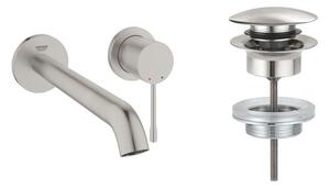 Set baterie lavoar Grohe Essence New 19967DC1, dop pentru lavoar Grohe 65807DC0