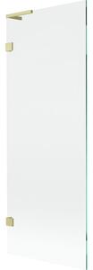 Mexen Lunar L paravan de baie cu 1 canat 70 x 150 cm, transparent, auriu periat - 897L-070-000-55-00
