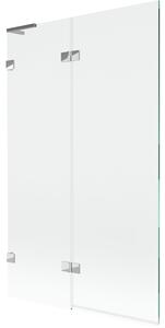 Mexen Lunar L paravan de baie cu 2 uși, stânga 110 x 150 cm, transparent, crom - 897L-110-100-01-00-L