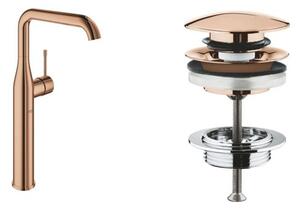 Set baterie lavoar Grohe Essence New 32901DA1, dop pentru lavoar Grohe 65807DA0