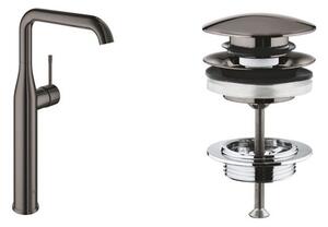 Set baterie lavoar Grohe Essence New 32901A01, dop pentru lavoar Grohe 65807A00