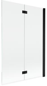 Mexen Mist paravan de duș 2-pliabil dreapta 120 x 150 cm, transparent, negru - 8A9-120-002-70-00-P