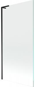 Mexen Next L paravan de cadă cu 1 panou 90 x 150 cm, transparent, negru - 895-090-000-03-00-70