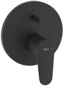 Roca Victoria Plus baterie cadă-duș ascuns negru A5A064FNB0