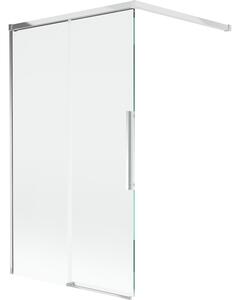 Mexen Rox paravan de baie, 2 panouri glisante, 120 x 150 cm, transparent, crom - 8C9-120-003-01-00