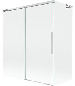 Mexen Rox L paravan cadă cu 2 uși glisante 140 + 70 x 150 cm, transparent, crom - 8C9L-140-070-01-00