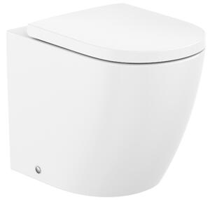 Roca Meridian vas wc stativă fără margine cu spălare turbionară alb lucios A347747000