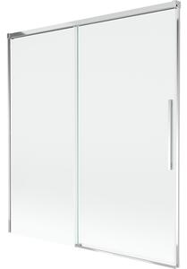 Mexen Rox paravan baie cu 2 canaturi glisante 150 x 150 cm, transparent, crom - 8C9-150-001-01-00