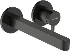 Hansgrohe Finoris baterie lavoar ascuns crom-negru 76050340