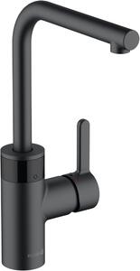 Kludi E-Go baterie bucătărie pe picior negru 422306675