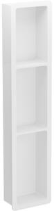 Mexen X-Wall-K poliță de nișă din conglomerat 93,2 x 20,7 cm, albă - 1900932010