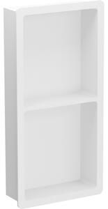 Mexen X-Wall-K raft de nișă din conglomerat 62,2 x 30,7 cm, alb - 1900623010