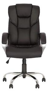 Scaun directorial DIVINO, piele ecologica, negru