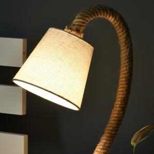 Lampa stil marinaresc, abajur textil 29.5x21x43.5 cm HOMCOM | Aosom RO