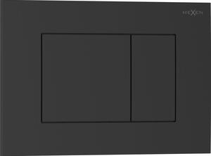 Mexen Tex 02 buton de spălare, negru mat - 6102-02
