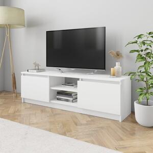 Comodă TV, alb, 120 x 30 x 35,5 cm, PAL