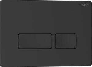 Mexen Tex 04 buton de spălare, negru mat - 6104-02