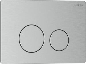 Mexen Tex 06 buton de spălare din oțel inoxidabil, inox - 6106-10