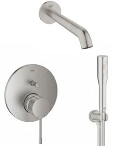 Set baterie cadă-duș Grohe Essence 24058DC1, pipă baterie Grohe Essence 13449DC1, 26658DC0, 27400DC0, 28362DC1