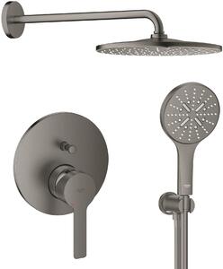 Set cap de duș cu braț Grohe Rainshower 26558AL0, baterie cadă-duș Grohe Lineare 24064AL1, 26574AL0, 26658AL0, 28362A01