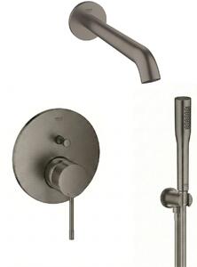 Set baterie cadă-duș Grohe Essence 24058AL1, pipă baterie Grohe Essence 13449AL1, 26658AL0, 27400AL0, 28362A01
