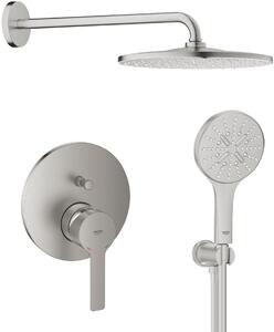 Set cap de duș cu braț Grohe Rainshower 26558DC0, baterie cadă-duș Grohe Lineare 24064DC1, 26574DC0, 26658DC0, 28362DC1