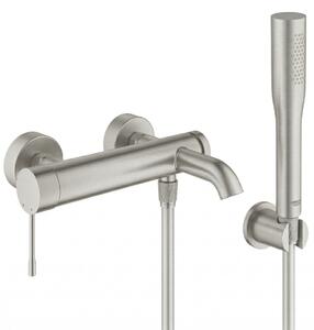 Set baterie cadă-duș Grohe Essence 33624DC1, duș de mână Grohe Euphoria 27400DC0, 27074DC0, 28362DC1