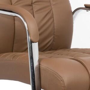 Scaun de conferinta OMAN piele ecologica, Wenge