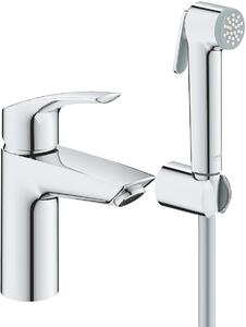 Grohe Eurosmart baterie lavoar cu duș bideu stativ crom 23124003