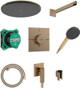 Hansgrohe Raindance Alive S set de duș ascuns cu termostat cu duș de ploaie || 24630140