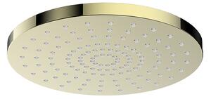 Oltens Pluva cap de duș 25x25 cm rotund auriu strălucitor 37010800