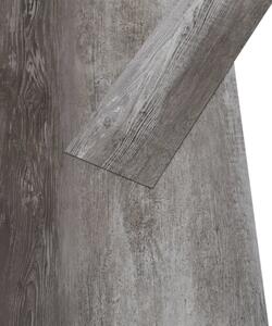 Plăci de pardoseală, lemn cu dungi, 5,26 m², 2 mm, PVC