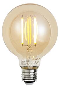 Bec inteligent E27 LED reglabil G95 auriu 7W 806 lm 1800-6500K