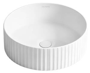 Oltens Hamnes lavoar 40x40 cm rotund de blat alb luciu 40329000