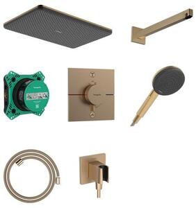 Hansgrohe Raindance Alive Q set de duș ascuns cu termostat cu duș de ploaie || 24620140