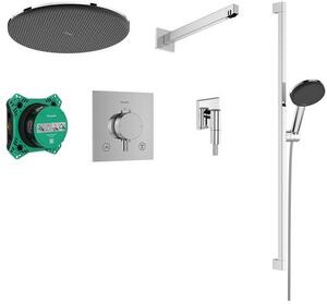 Hansgrohe Raindance Alive Select S set de duș ascuns cu termostat cu duș de ploaie crom 24622000