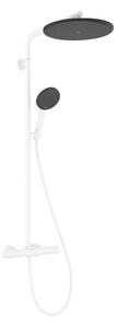 Hansgrohe Raindance Alive S set de duș perete cu termostat cu duș de ploaie alb 24594700