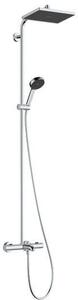 Hansgrohe Activera Q set de duș perete cu termostat cu duș de ploaie crom 28753000
