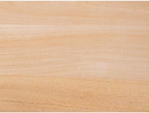 Comodă în culoare naturală joasă din lemn masiv de paulownia 100x65 cm Snap – Leitmotiv