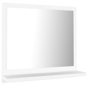 Oglindă de baie, alb, 40 x 10,5 x 37 cm, PAL