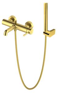 Set baterie cadă-duș Oltens Molle 34112810, duș de mână Oltens Ume 37106810, 37403810, 37201810