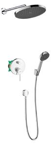 Hansgrohe Vernis Shape set de duș ascuns cu duș de ploaie crom 88002341