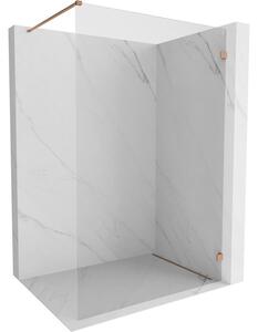 Mexen Lunar perete de duș Walk-in dreapta 50 x 200 cm, transparent 8 mm, cupru periat - 830-050-000-65-00-P