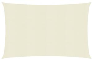 Pânză parasolar, crem, 2x3,5 m, HDPE, 160 g/m²