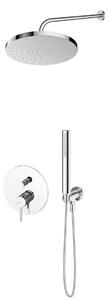 Set baterie cadă-duș Oltens Molle 34100100, cap de duș Oltens Pluva 37010100, 39400100, 37102100, 39304100, 37200100