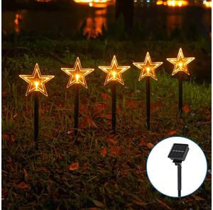 Corp de iluminat LED solar de Crăciun Aigostar LED/0,054W/1,2V 1m IP65 alb cald