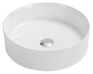Lavoar de blat Mexen Grovo, cu caneluri 35 × 35 cm, alb, 22303500