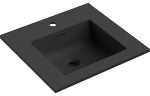 Mexen Otis chiuvetă încastrată în blat 51 x 46,5 cm, negru mat - 25185071