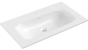 Mexen Vela lavoar încastrat în blat 81 x 46,5 cm, alb lucios - 25238000