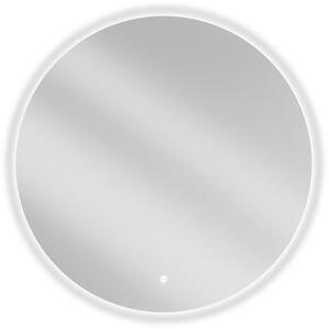 Mexen Erg oglindă de baie iluminată, rotundă 80 cm, LED 6000K, anti-ceață - 9823-080-080-611-00